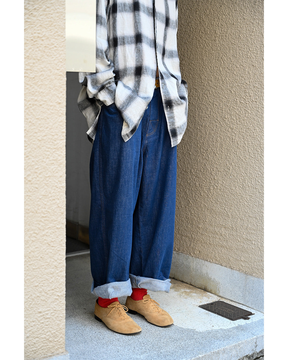 COMFORTABLE REASON / Reactive Dyed Denim Blue – SUPPLY TOKYO
