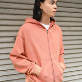 Daily Zip Hoody Red