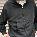 Daily Zip Hoody Black