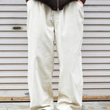 Grid Cord Slacks Ivory