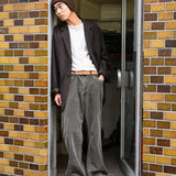 SILK NAPPED TWEED OVER JACKET D.Brown