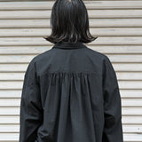 SIDE SLIT SHIRT Black