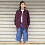 SIDE SLIT SHIRT Burgundy