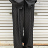 Cupro Wide pants Brown