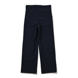 STRETCH WIDE SLACKS Navy