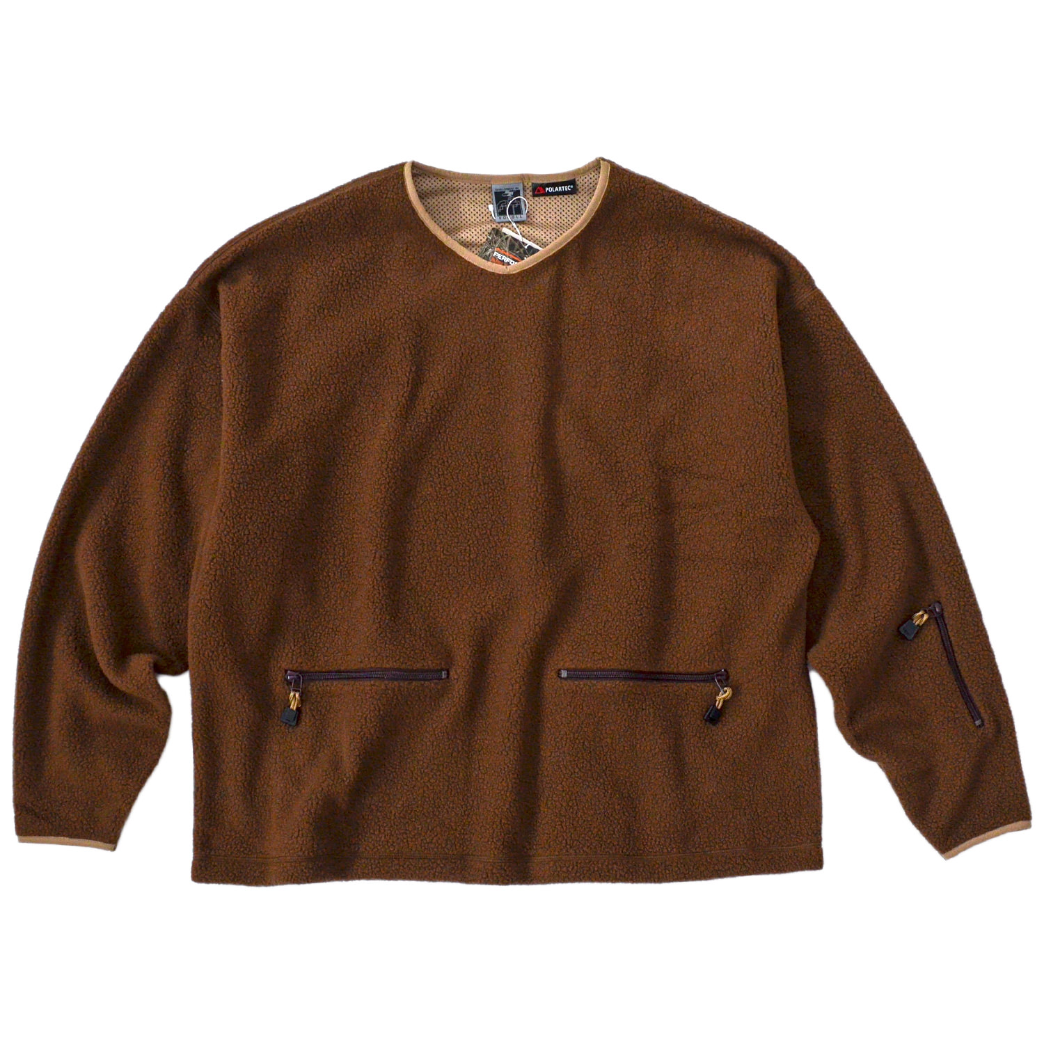 NOROLL (FLEECE V NECK SWEATER Brown) 通販 ｜ SUPPLY