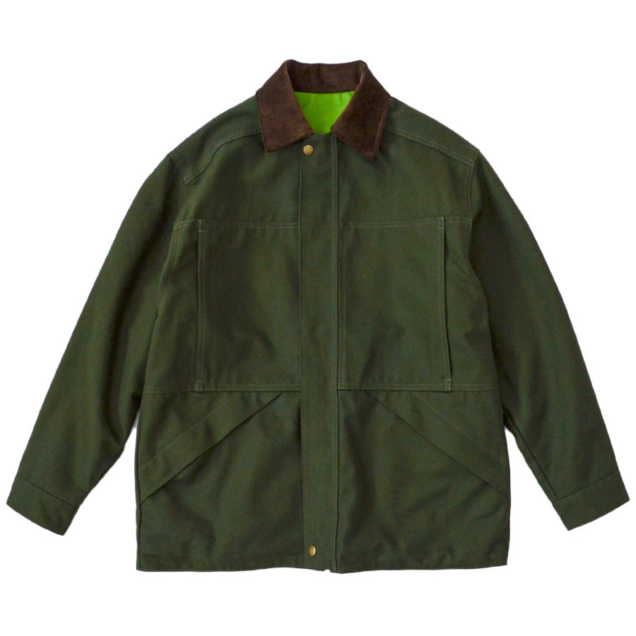 COMFORTABLE REASON (Reversible Work Jacket Khaki / Green) 通販 ...