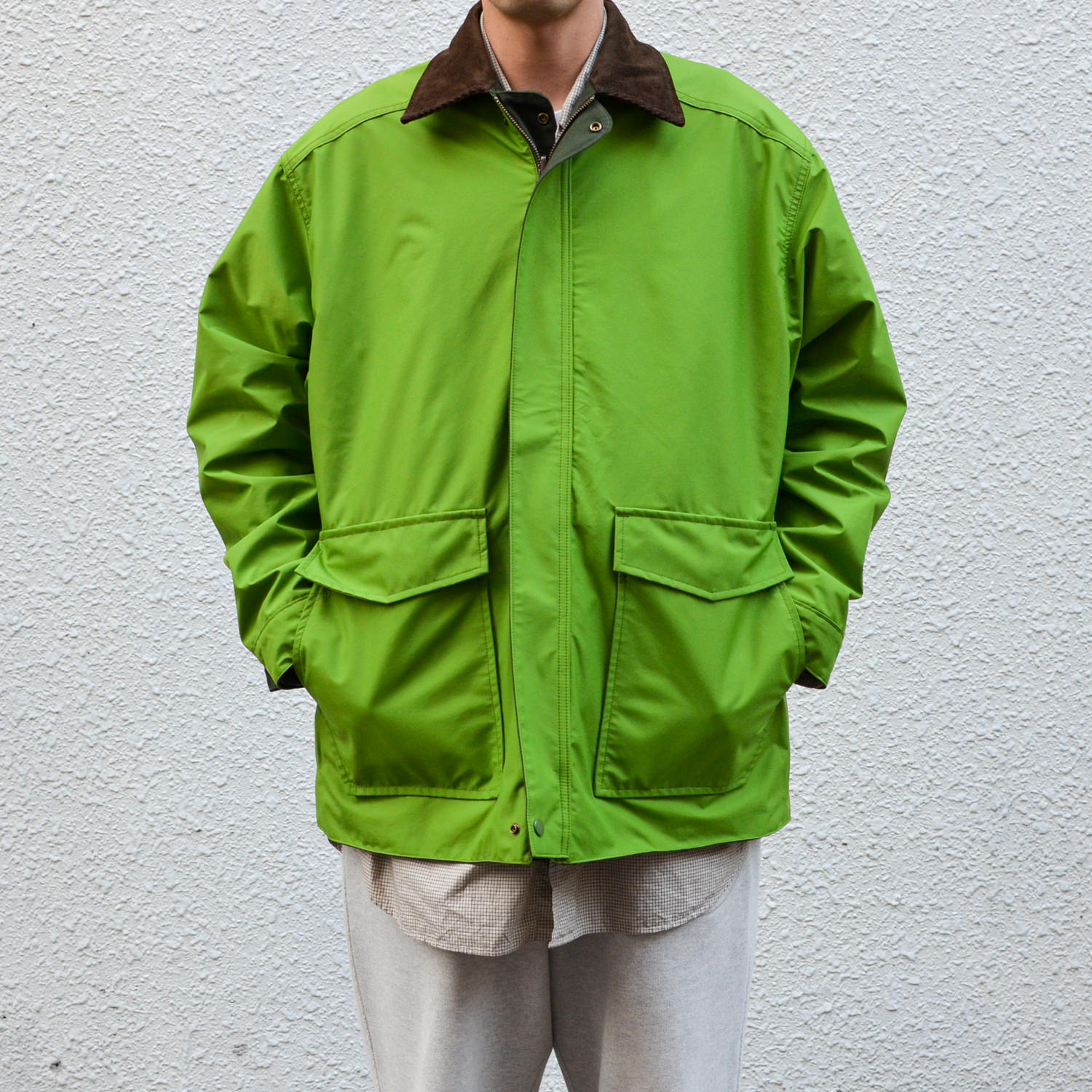 COMFORTABLE REASON (Reversible Work Jacket Khaki / Green) 通販