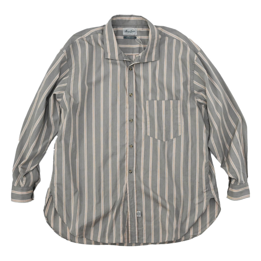 カラーベージュMarvine Pontiak Shirts Makers スタンドカラーシャツ