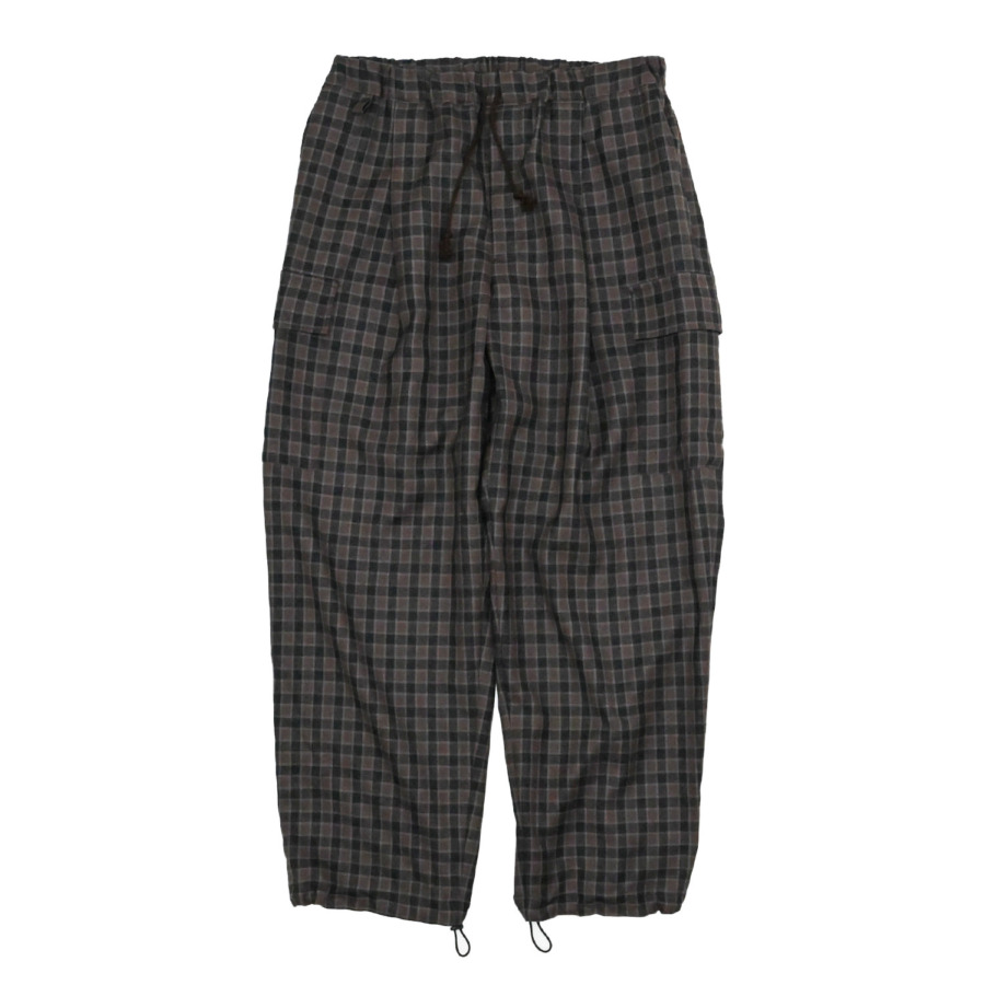 HEALTH (EASY PANTS #7 Black × Browncheck) 通販 ｜ SUPPLY TOKYO online store