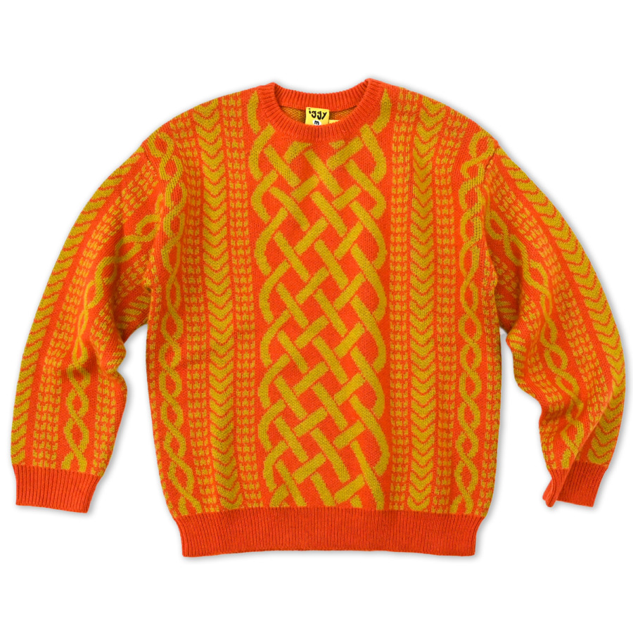 iggy (Drawn Cableknit Jacquard Sweater Honey) 通販 ｜ SUPPLY TOKYO