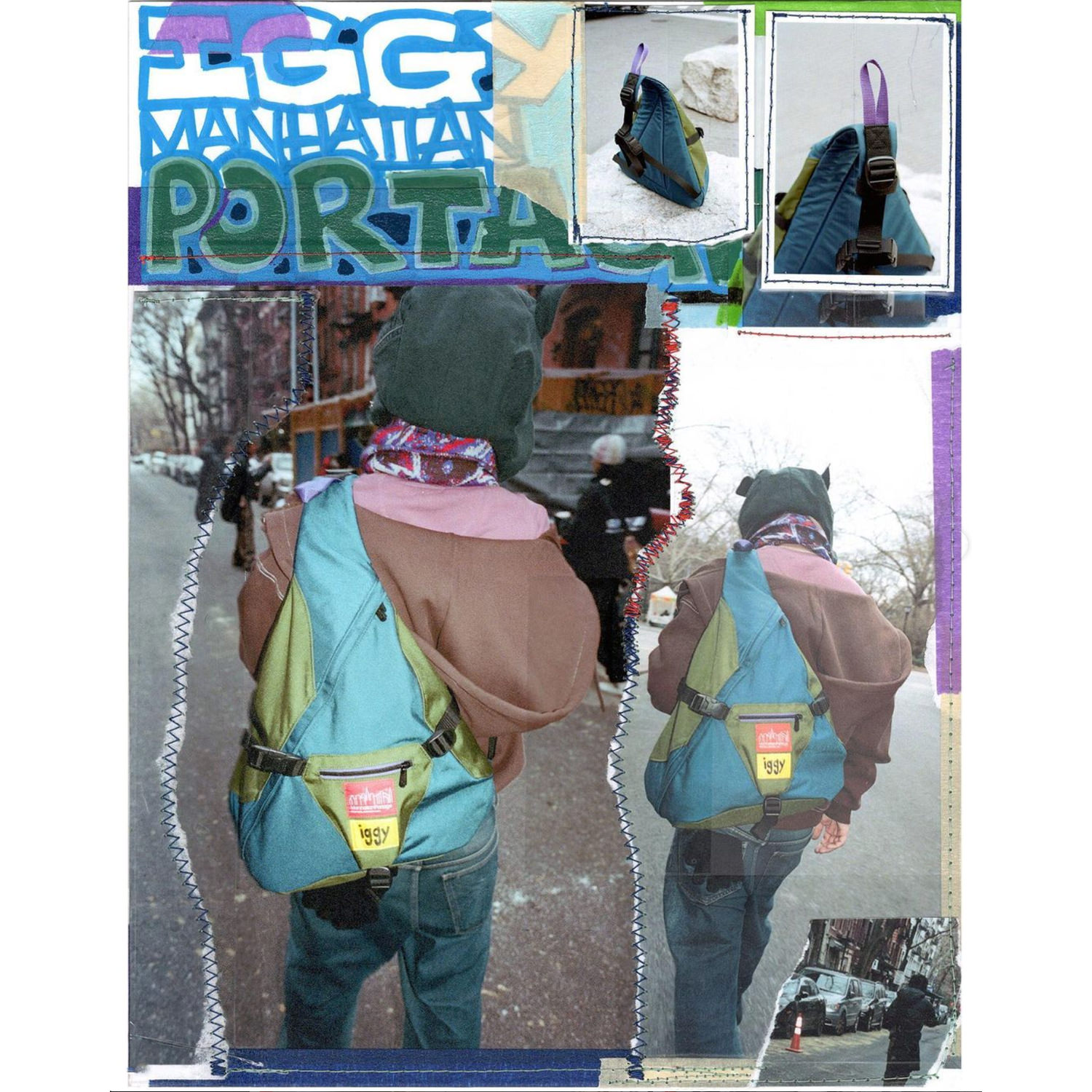 IGGY x Manhattan Portage (J-Bag Sling backpack) 通販 ｜ SUPPLY 