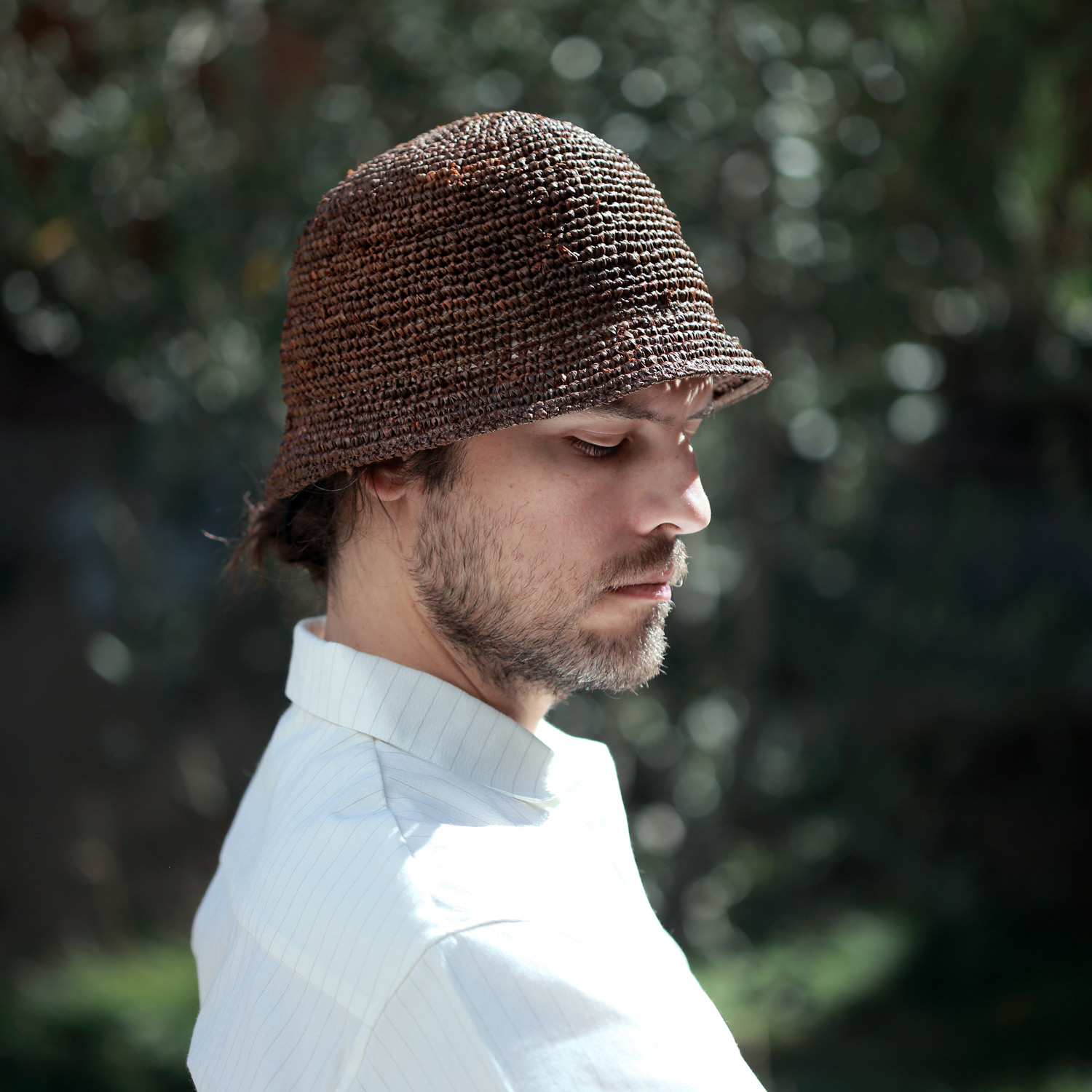 受注生産品 L NOROLL hatの人気アイテム DETOURS 帽子 RAFIA HAT 