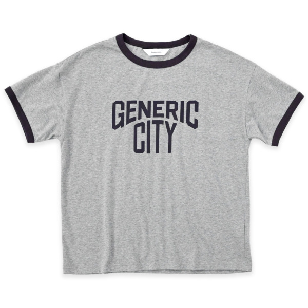 Sasquatchfabrix. /// TRIM H/S T-SHIRTS “GENERIC CITY” Ash Gray 01