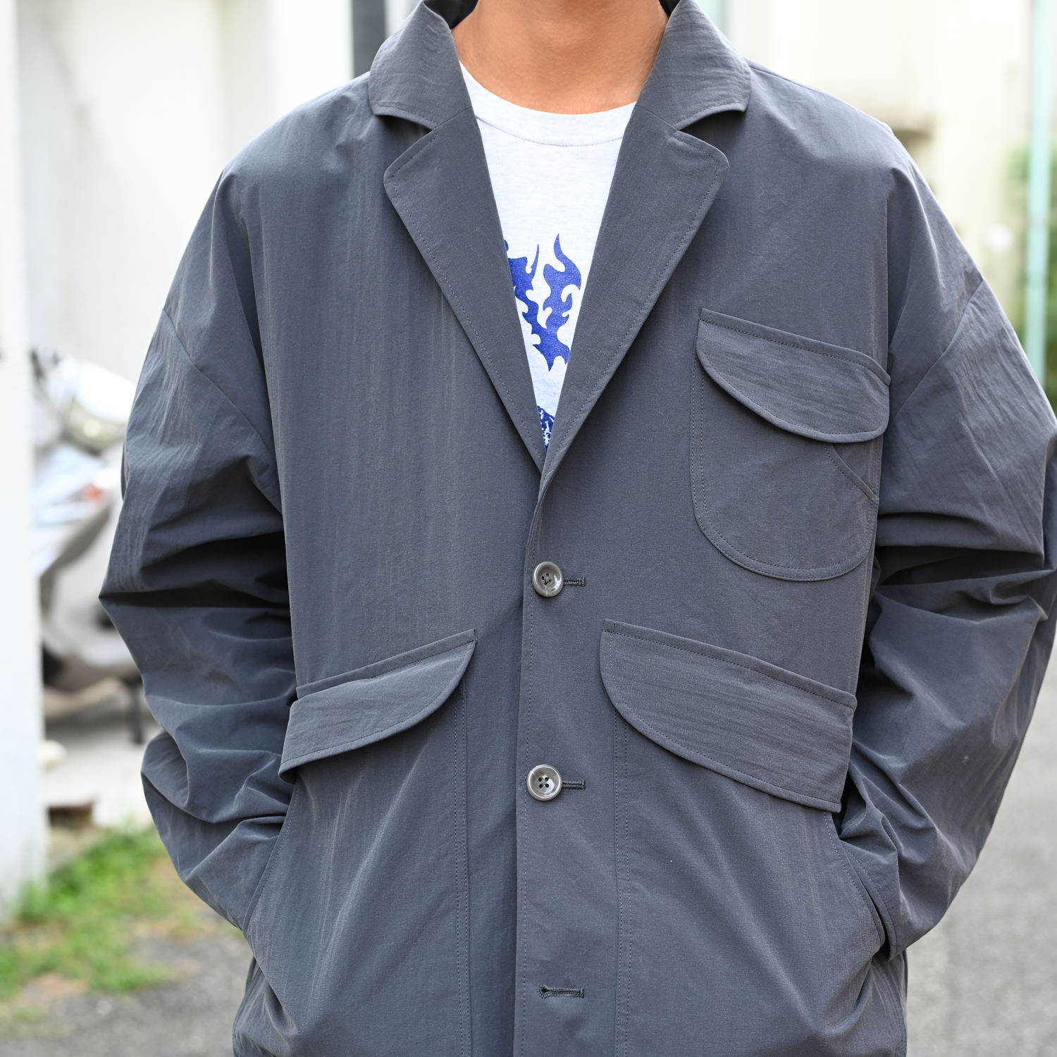 NOROLL (MUKAVA JACKET Charcoal) 通販 ｜ SUPPLY TOKYO online store