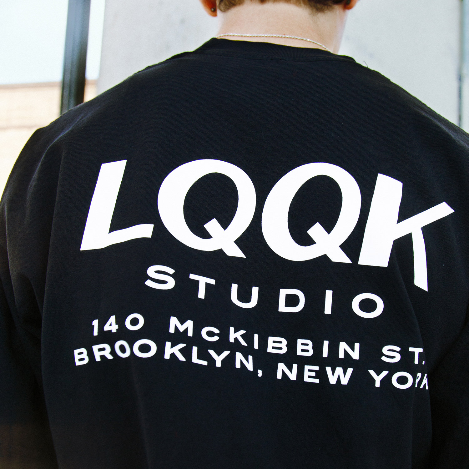 LQQK STUDIO SHOP SHIRTS S/S TEE Black XL