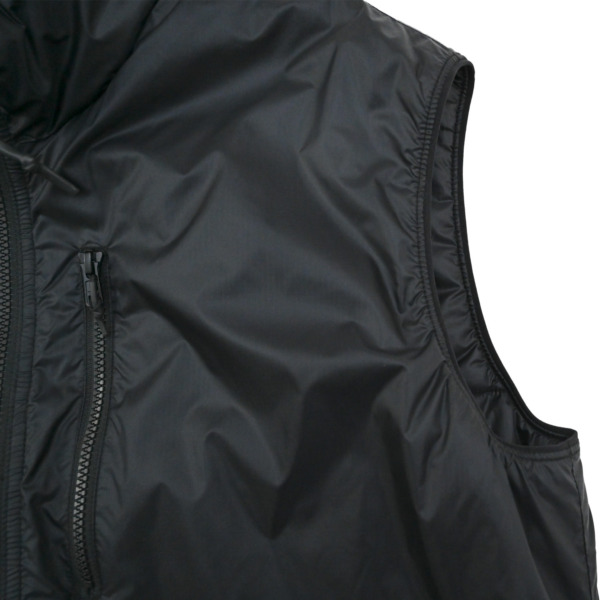SUPPLY /// Nylon Puffer Vest Black 04