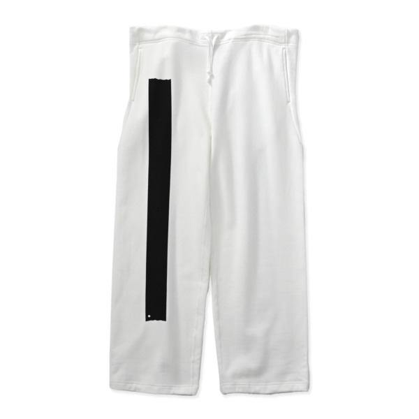 Sick and Tired /// SWEAT PANTS (PRINT) White 01