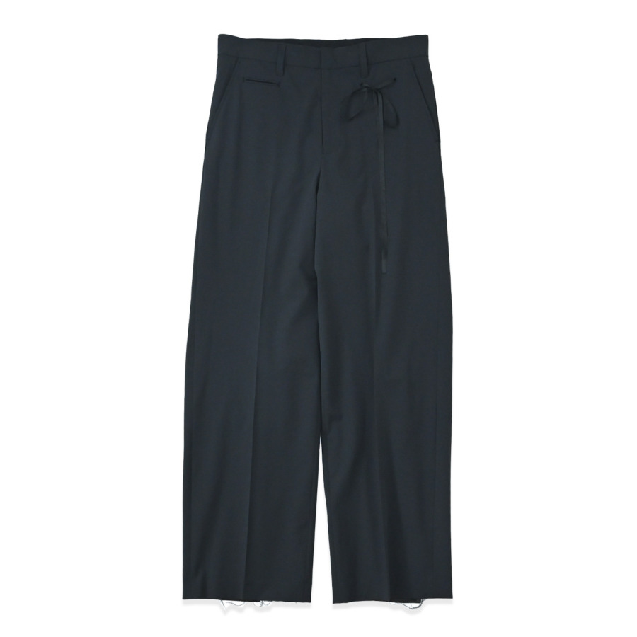 Midorikawa (STRETCH WIDE SLACKS Black) 通販 ｜ SUPPLY TOKYO online store