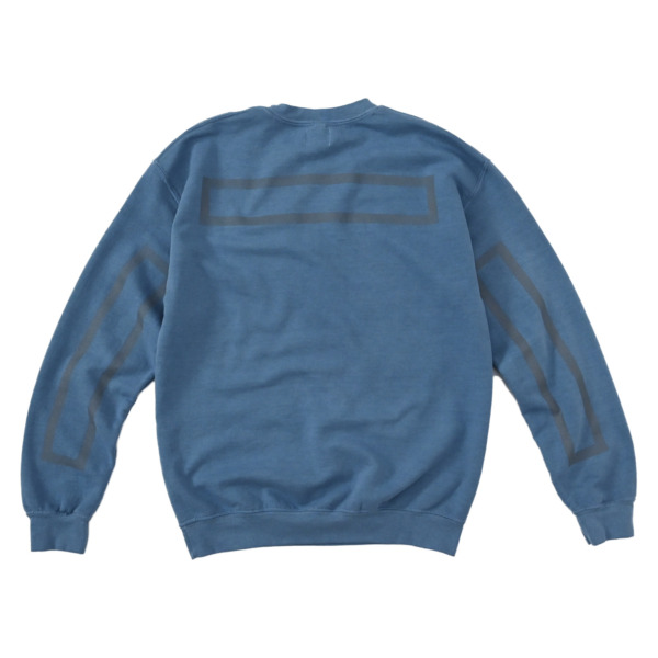 ZEPTEPI /// Twenty Three Crew Sweatshirts G.Dyed Metro Blue 01