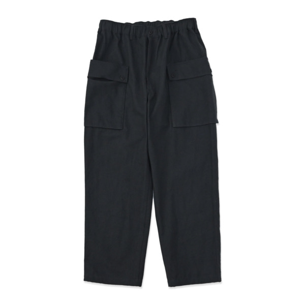 P A C S /// Double Pocket Cargo Pants Sumi Black 01
