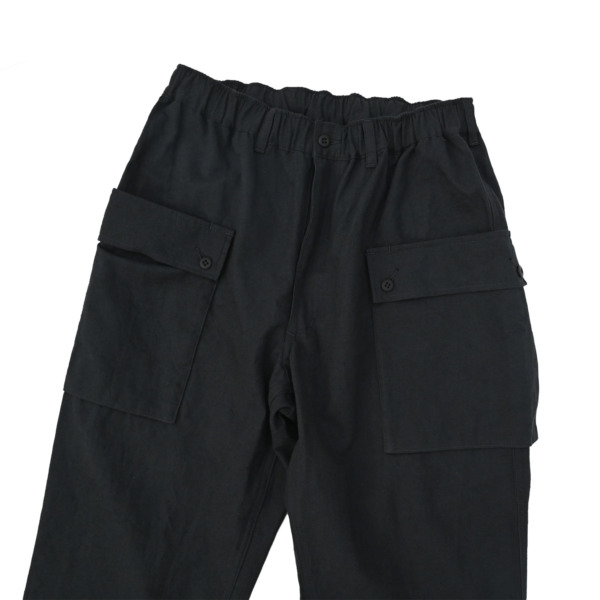 P A C S /// Double Pocket Cargo Pants Sumi Black 03