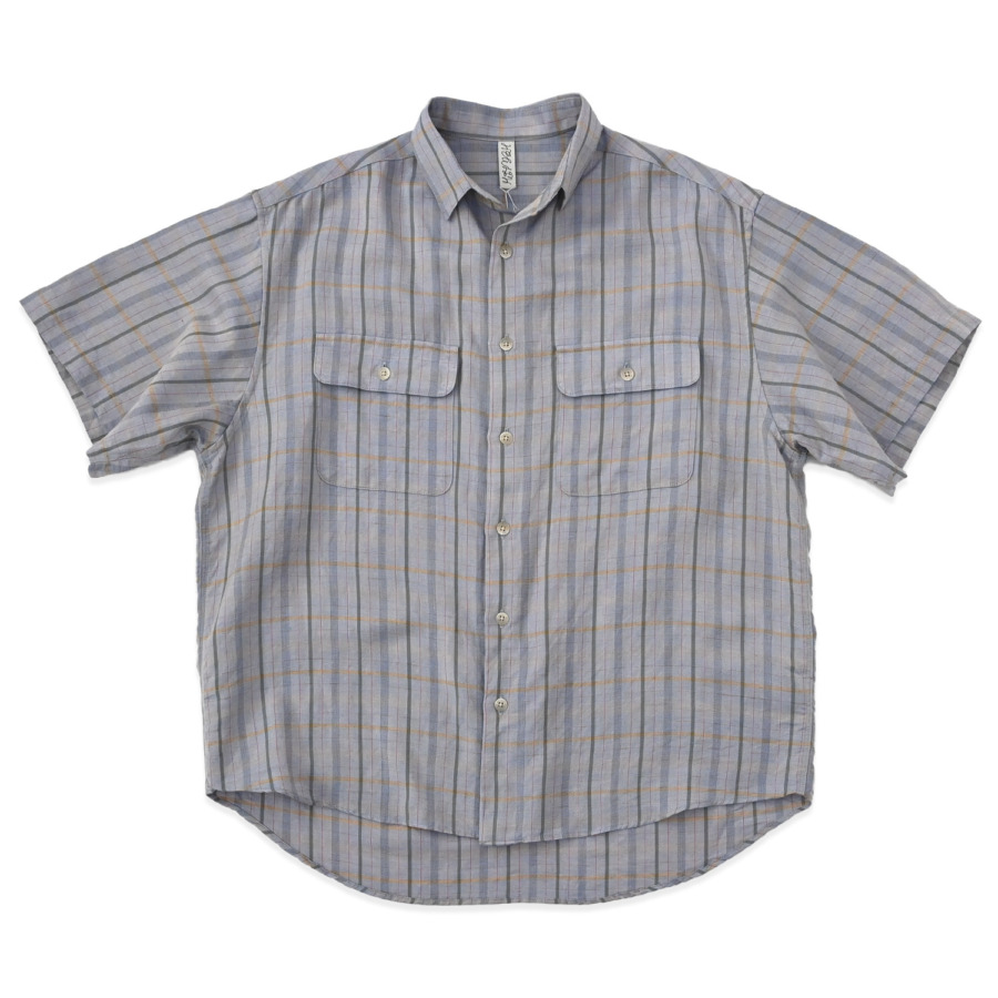 HEALTH (Summer Shirts #5 水色格子) 通販 ｜ SUPPLY TOKYO online store