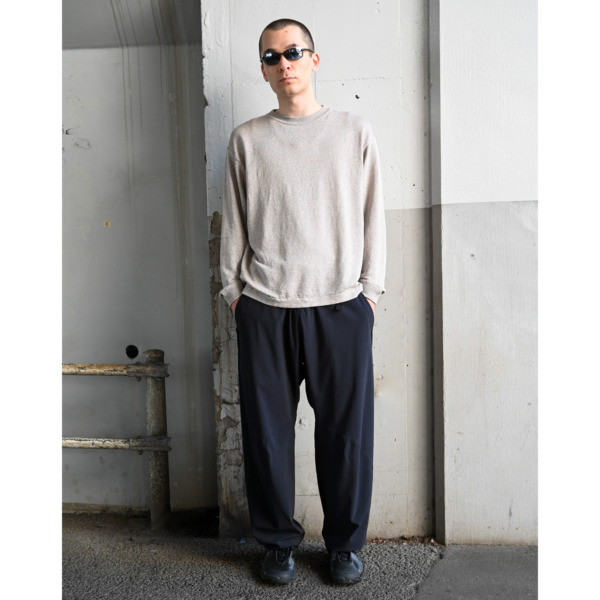 tone × SUPPLY /// SUNSHADE MOVING PANTS Black 010