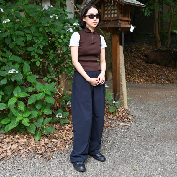 tone × SUPPLY /// SUNSHADE MOVING PANTS Black 015