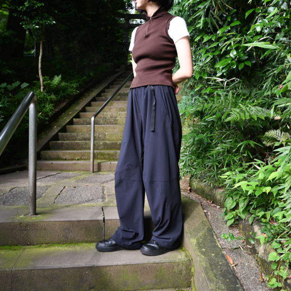 tone × SUPPLY /// SUNSHADE MOVING PANTS Black 014