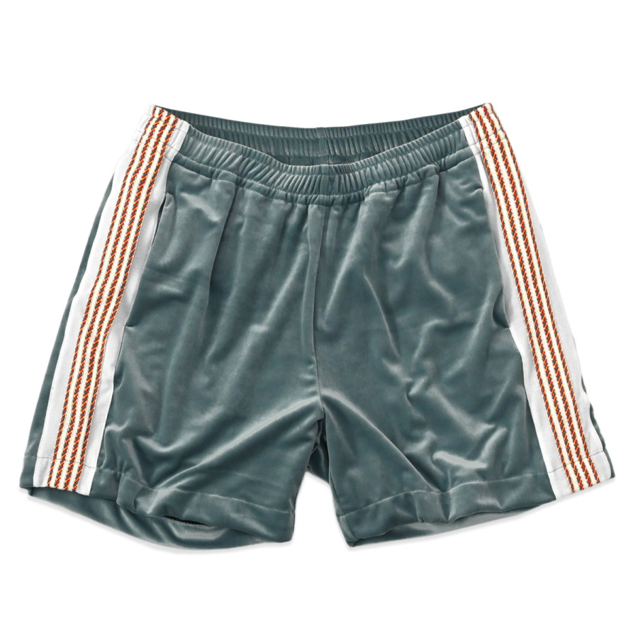 Sasquatchfabrix. (LACE TAPE VELOUR SHORTS Blue Green) 通販 ...