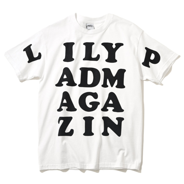 LILY PAD /// WORD SEARCH T SHIRTS White 01