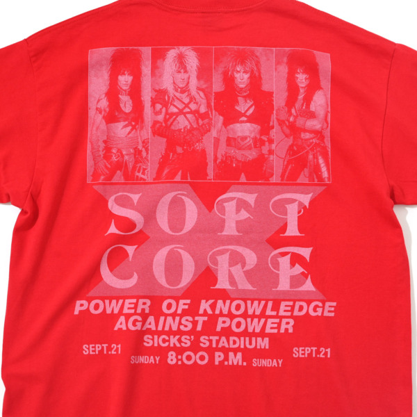 BIAS DOGS /// SOFT CORE Tee Red 04