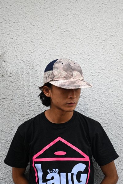 Side Mesh Hat Made by LANKAS  A-TACS Camo 03