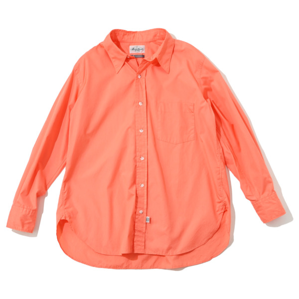 Marvine Pontiak shirt makers /// 3 Button Regular Collar SH Coral 01