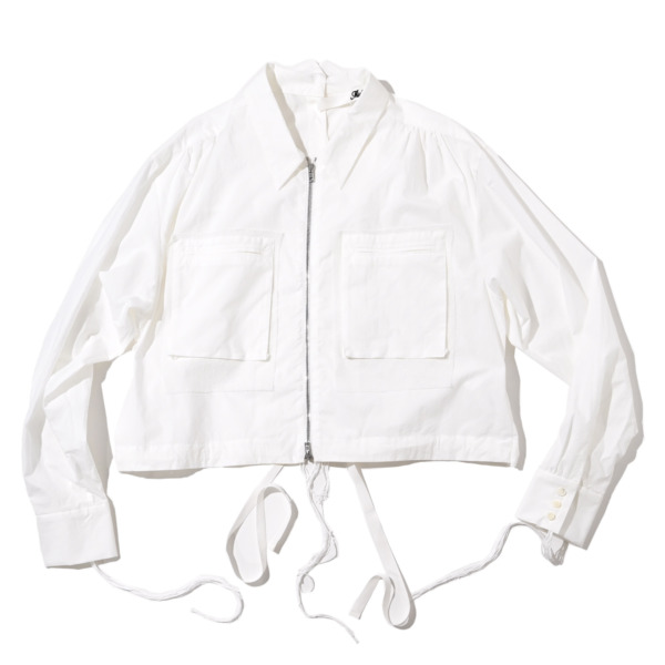 Midorikawa /// Separate Shirts Blouson White 01