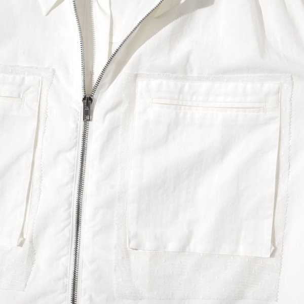 Midorikawa /// Separate Shirts Blouson White 06