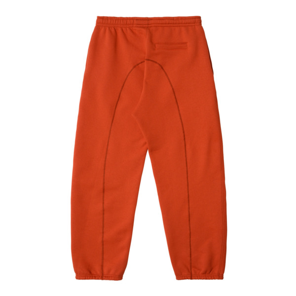 CEASE /// C-SEAM SWEATPANT BURNT ORANGE 02