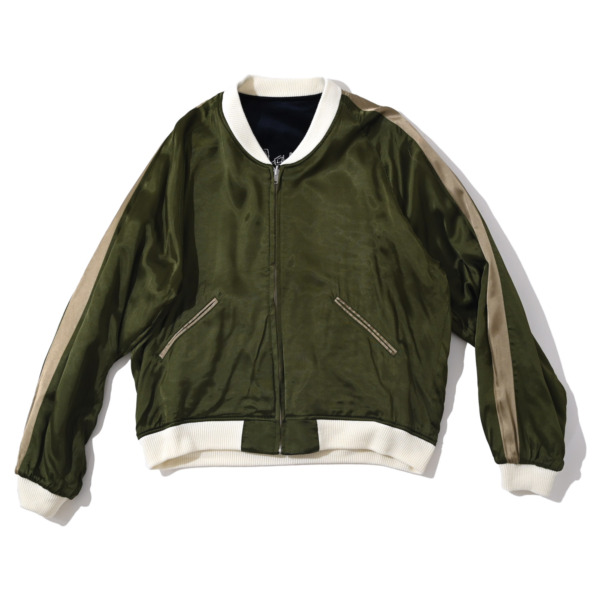 Sasquatchfabrix. /// EASTEND DRAGON SOUVENIR JACKET Navy × Dark Green 05