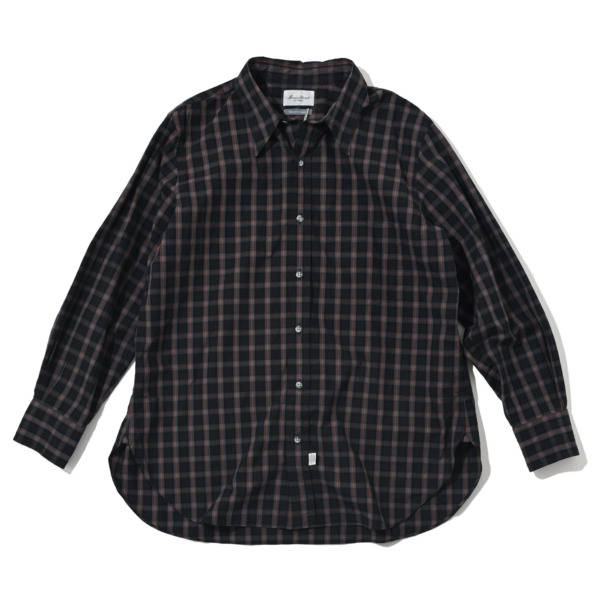 Marvine Pontiak shirt makers /// 3 Button Regular Collar SH Gray CH 01