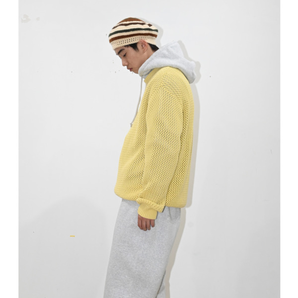 SUPPLY /// Cotton Mesh Knit Lemon 07