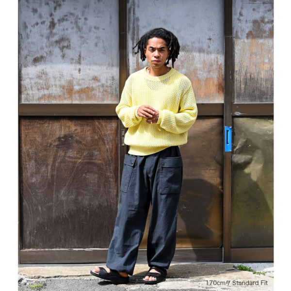 SUPPLY /// Cotton Mesh Knit Lemon 08