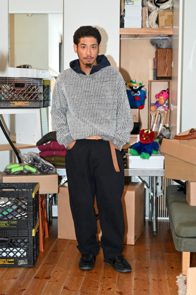 gourmet jeans × SUPPLY LOOSE Black 07