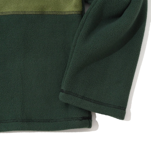 sexhippies /// Box Fleece Mock Neck Olive 03