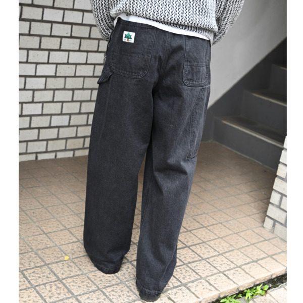 BELL STAMP WEAR /// Bell TLee PAINTER PANTS Black 07