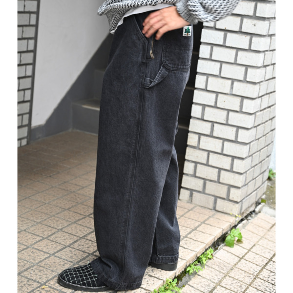 BELL STAMP WEAR /// Bell TLee PAINTER PANTS Black 08