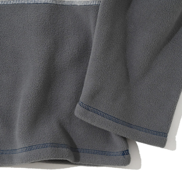 sexhippies /// Box Fleece Mock Neck Gray 03