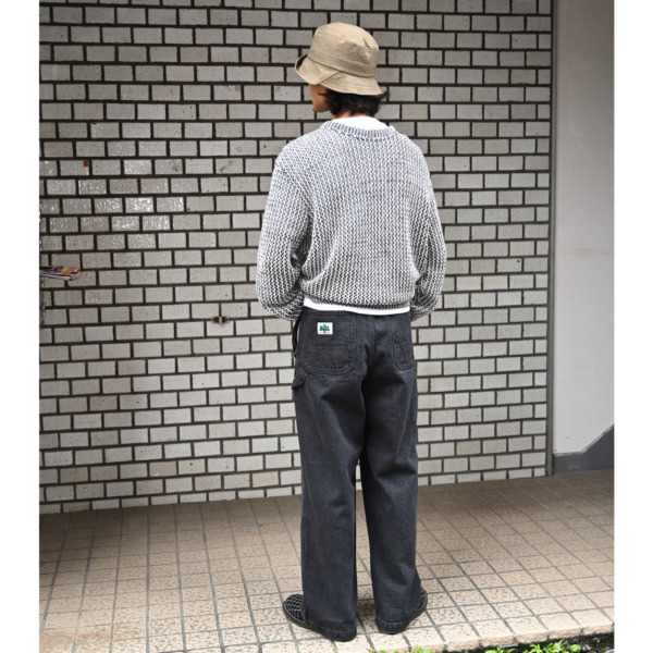 BELL STAMP WEAR /// Bell TLee PAINTER PANTS Black 010