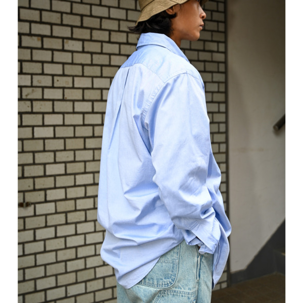 BELL STAMP WEAR /// BELL COMMONS SHIRT 無地Blue 010