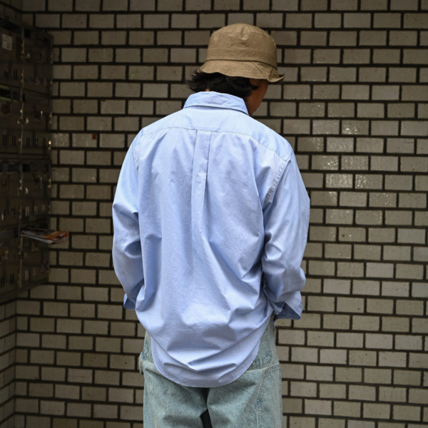 BELL STAMP WEAR /// BELL COMMONS SHIRT 無地Blue 09